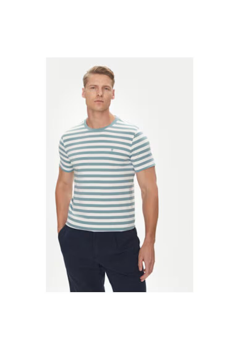 Pierre Cardin Tricou barbati C5 21480.2134 - Bumbac - Verde - Verde