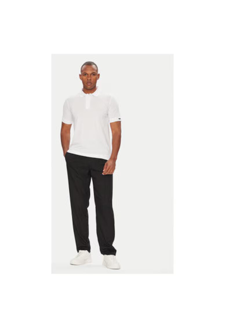 Pierre Cardin Tricou polo barbati C5 21344.2144 - Bumbac - Alb - Alb