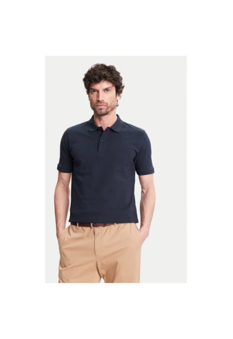 Pierre Cardin Tricou Polo barbati C5 21354.2110 - Bumbac - Bleumarin - Bleumarin