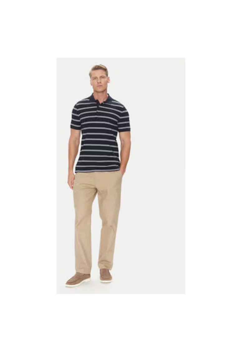 Pierre Cardin Tricou Polo barbati C5 21364.2111 - Bumbac - 3XL INTL - Bleumarin