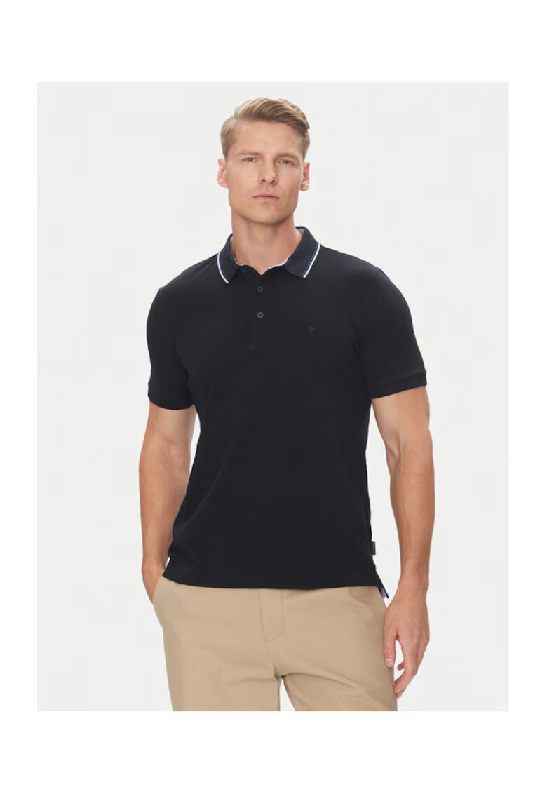 Pierre Cardin Tricou polo barbati C5 21374.2112 - Bumbac - 49854 - Bleumarin
