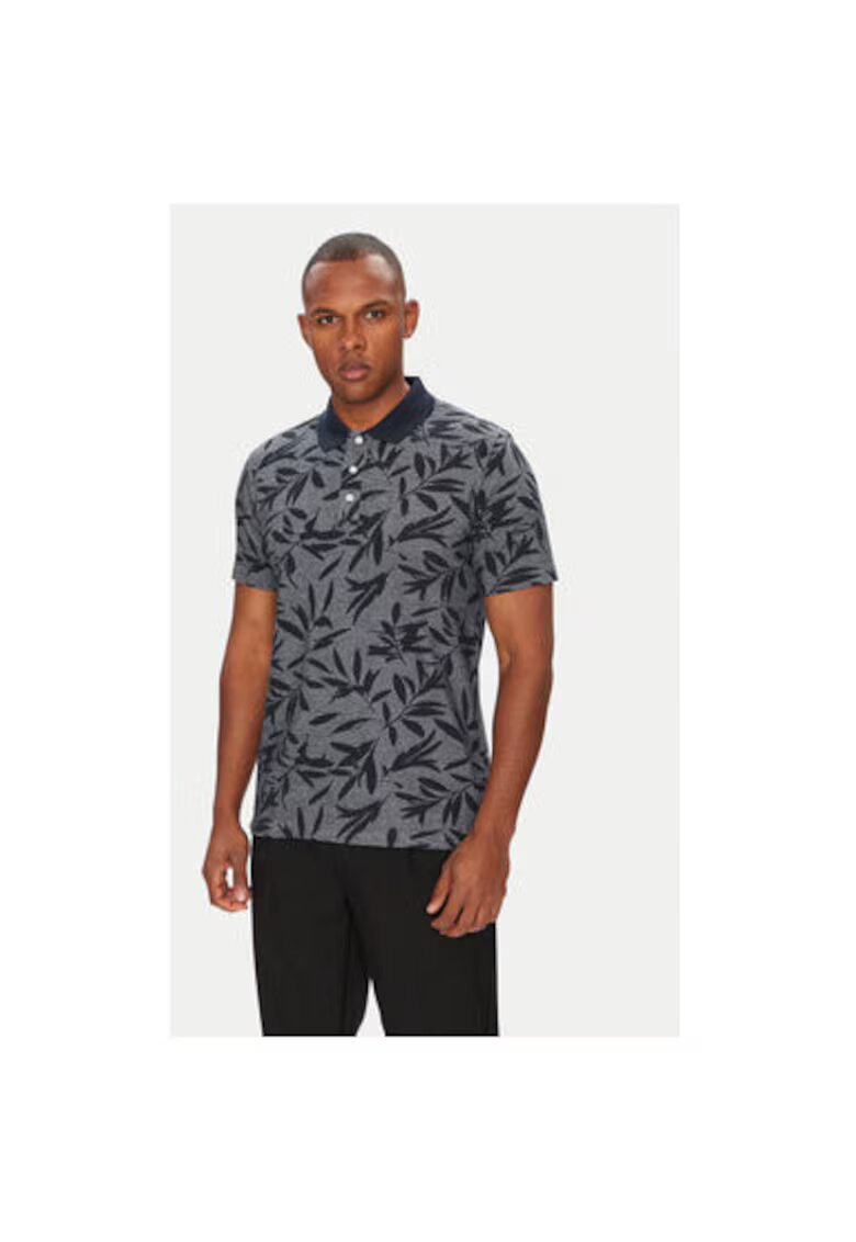 Pierre Cardin Tricou polo barbati C5 21434.2117 - Bumbac - Bleumarin - Bleumarin