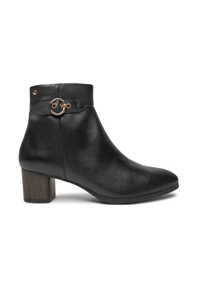 Pikolinos Botine Calafat W1Z-8588 Negru - Piele lacuita