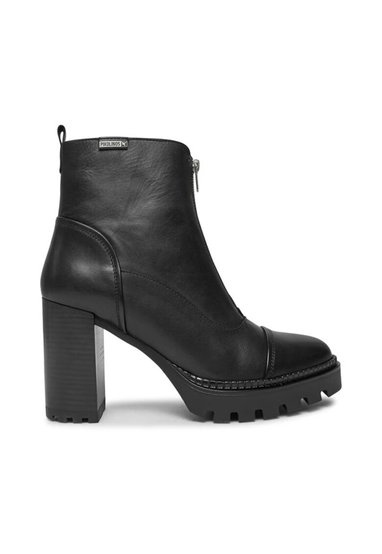 Pikolinos Botine Cervera W1J-8829 Negru - Piele lacuita - Negru