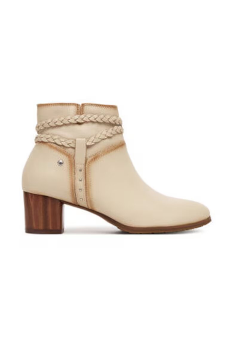 Pikolinos Botine dama - piele naturala - crem bej