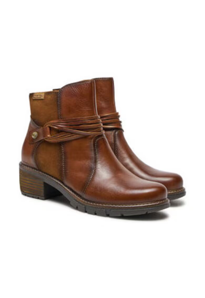 Pikolinos Botine dama - piele naturala - maro