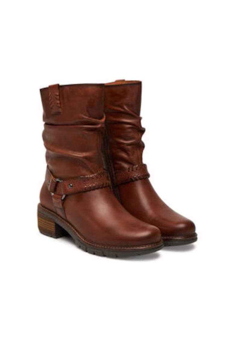 Pikolinos Botine dama - piele naturala - maro set ghetute