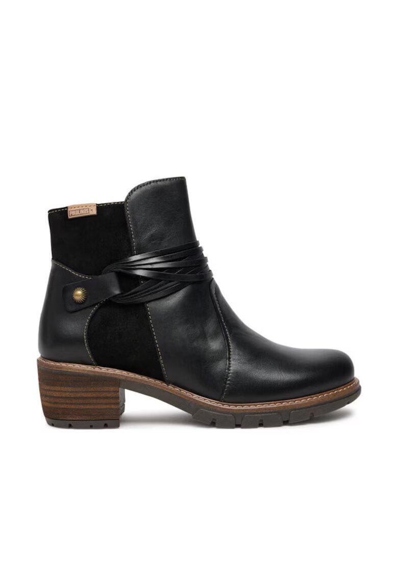 Pikolinos Botine dama - piele naturala - negru