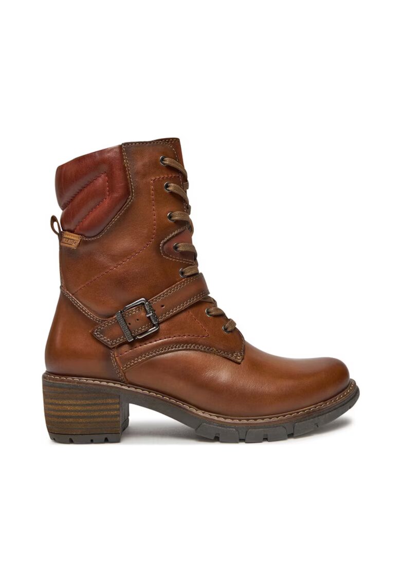 Pikolinos Botine San Sebastian W1T-8675C1 Maro - Piele lacuita
