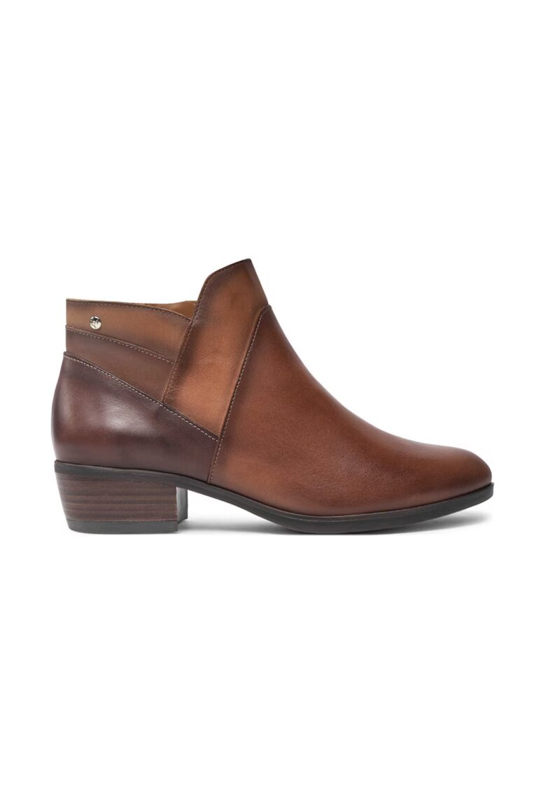 Pikolinos Botine W1U-8732C1 Maro - Piele lacuita - Maro