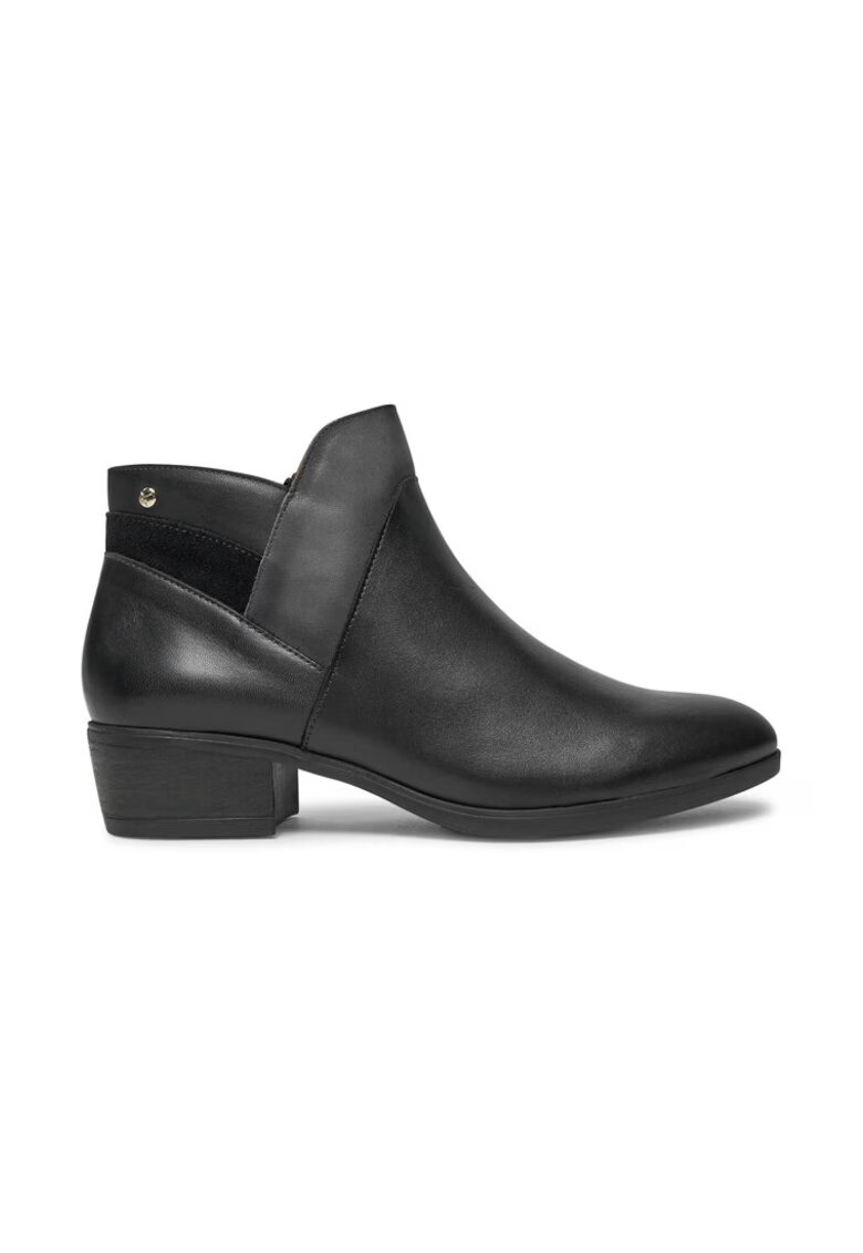Pikolinos Botine W1U-8732C2 Negru - Piele lacuita