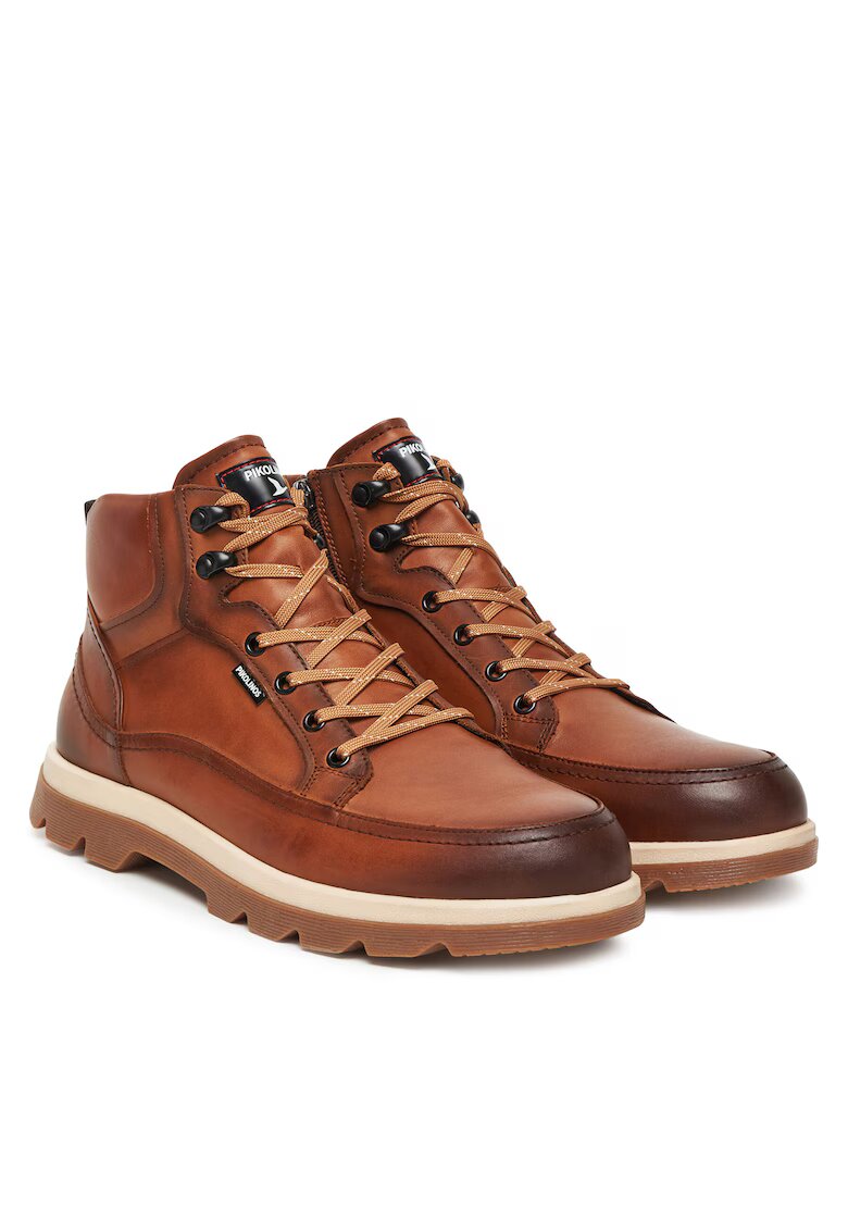 Pikolinos Ghete barbati Brandy 250 - piele naturala - culoare Brandy