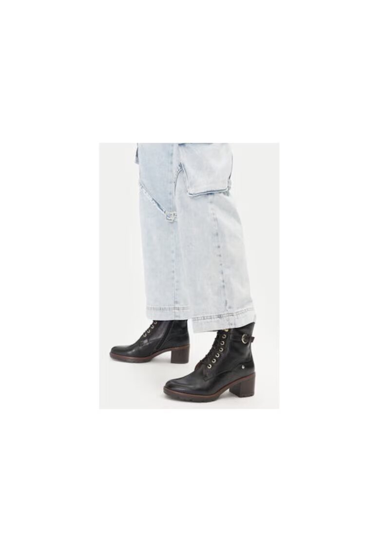 Pikolinos Ghete dama 302998449 - Piele naturala - Negru - Negru