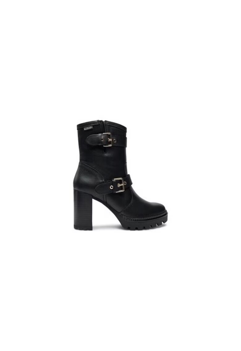 Pikolinos Ghete dama 304358401 - Piele naturala - Negru - Negru