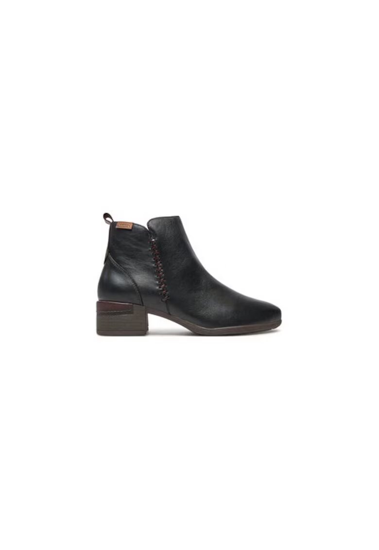 Pikolinos Ghete dama 304359194 - Piele naturala - Negru - Negru