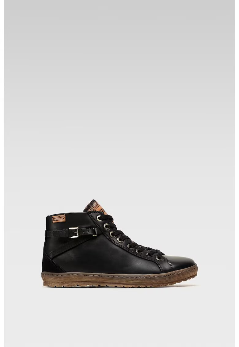 Pikolinos Ghete dama casual-sport 901-7312 - piele naturala - negru