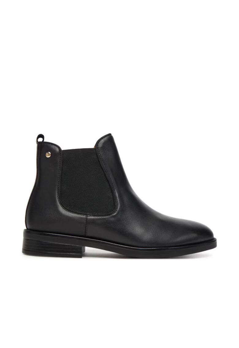 Pikolinos Ghete dama - Chelsea - piele naturala - negru
