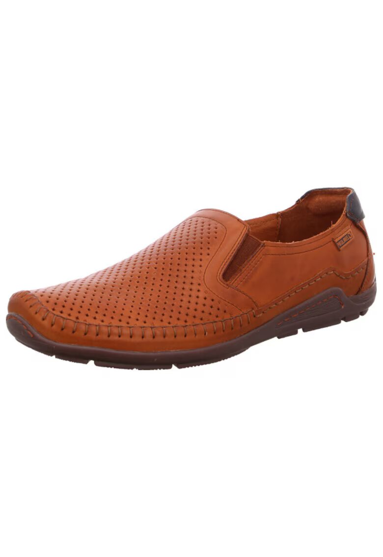 Pikolinos Pantofi din piele pentru barbati - Talpa sintetica - Maro