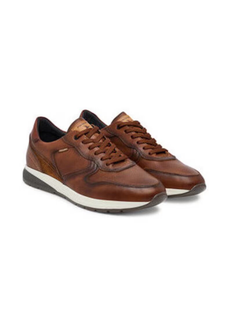 Pikolinos Pantofi sport pentru barbati - 305469991 - piele naturala - maro - Maro