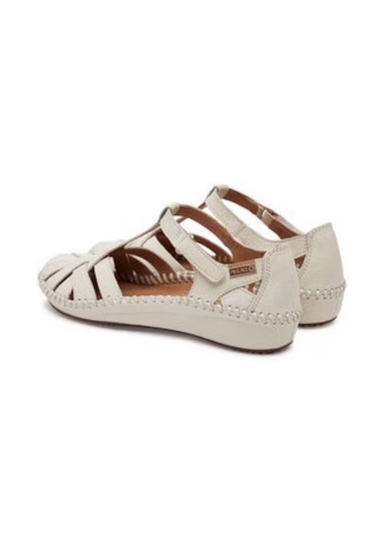 Pikolinos Sandale dama 304903304 - Piele naturala - Alb - Alb