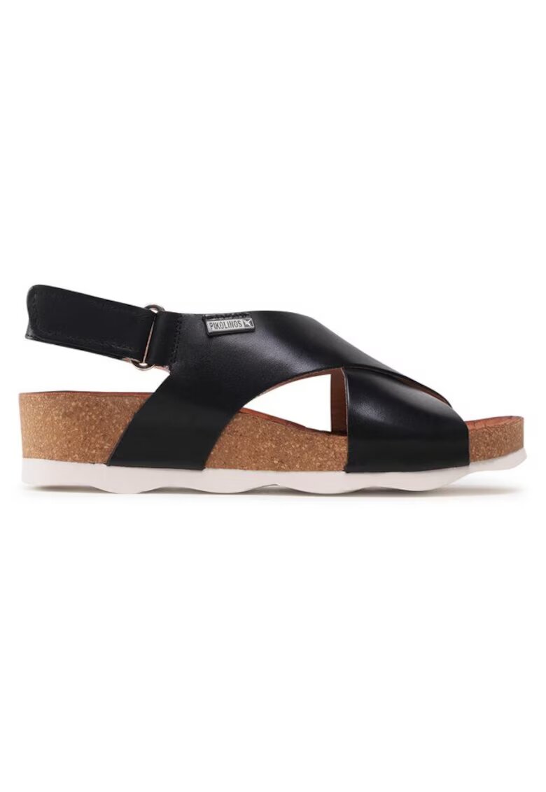 Pikolinos Sandale dama - Piele naturala - Negru - Negru
