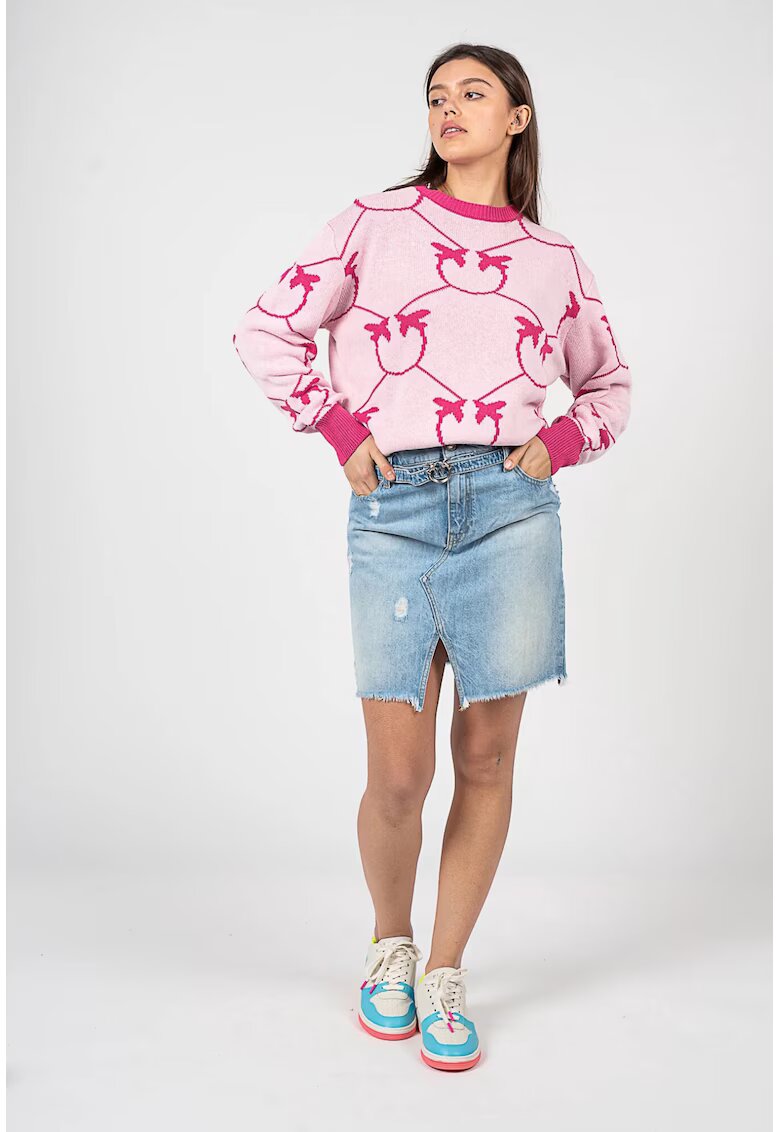 Pinko Abbey Pulover cu Logo -