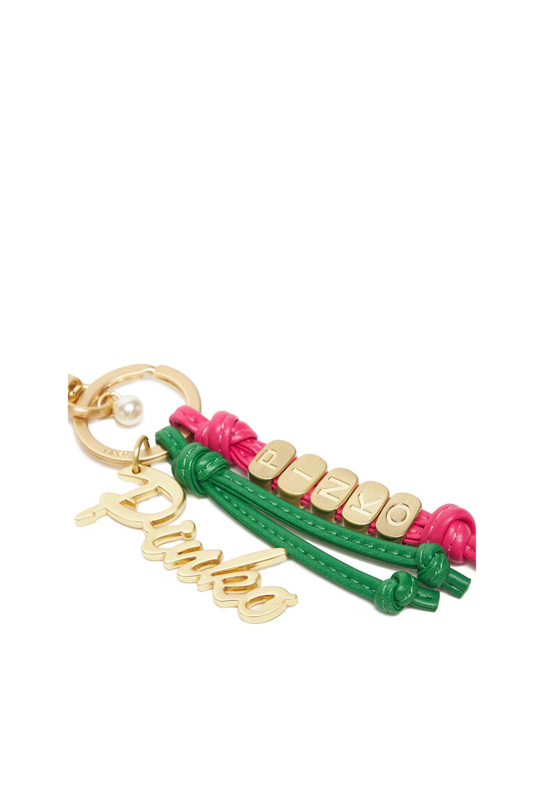 Pinko Breloc Rosa Flogo P22V - roz - din material plastic