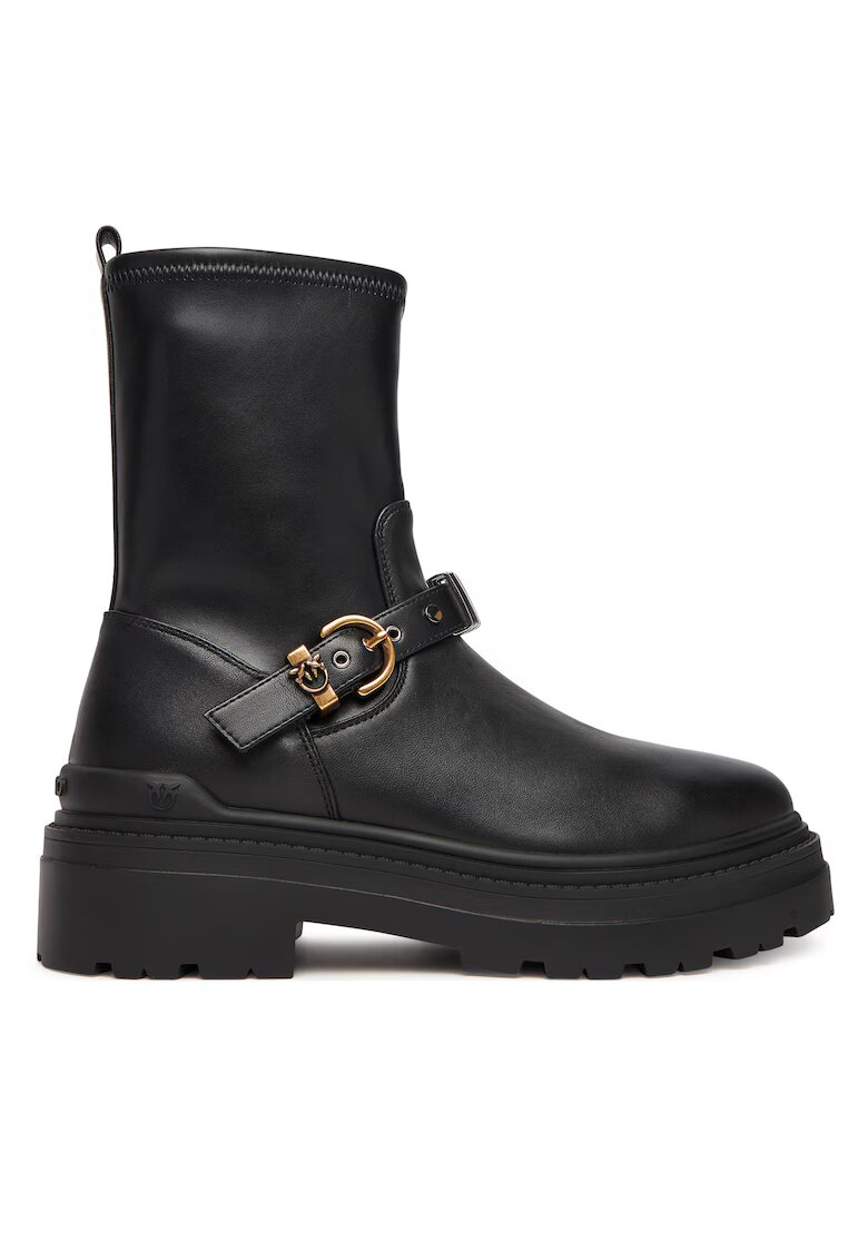 Pinko dama Piele naturala - Negru - Negru