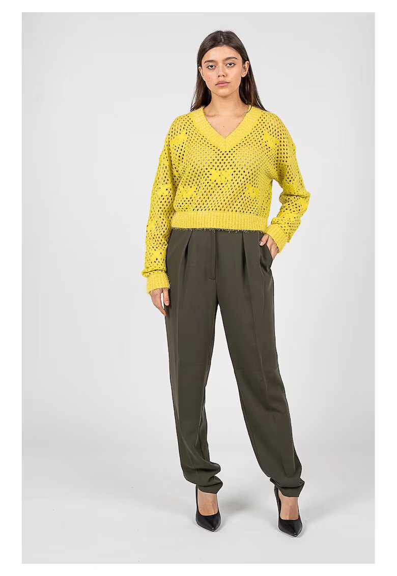 Pinko Pantaloni conici cu buzunare Pietra - W36-L32