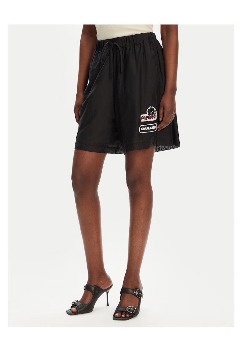 Pinko Pantaloni scurti pentru dama negru