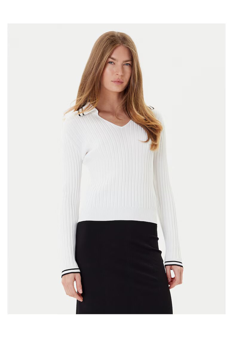 Pinko Pulover dama alb - din material moale