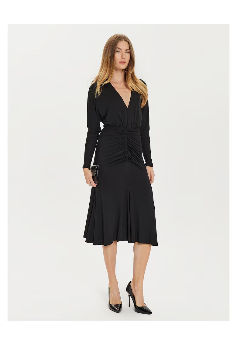 Pinko Rochie tricotata de dama negru - 2 caracteristici reprezentative - XL