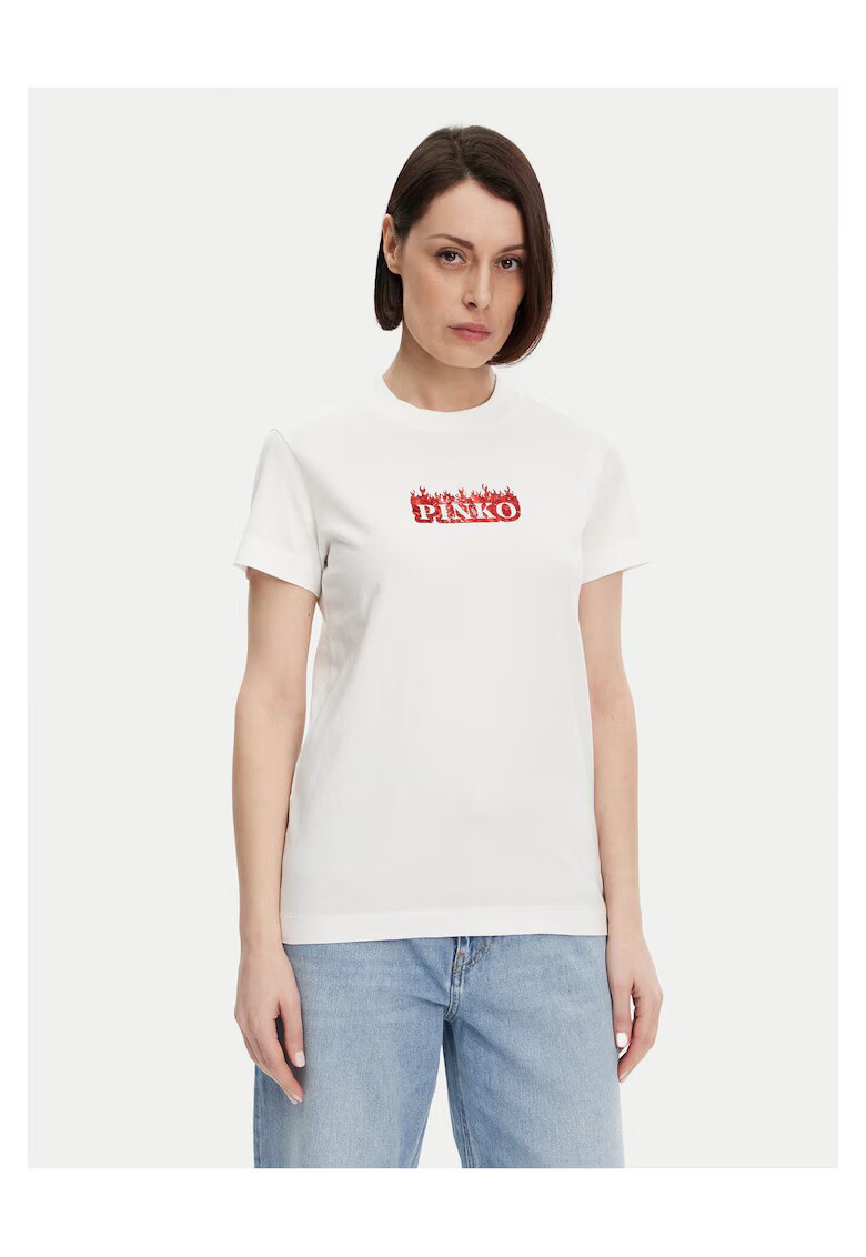 Pinko Tricou - Alb - Pentru dama
