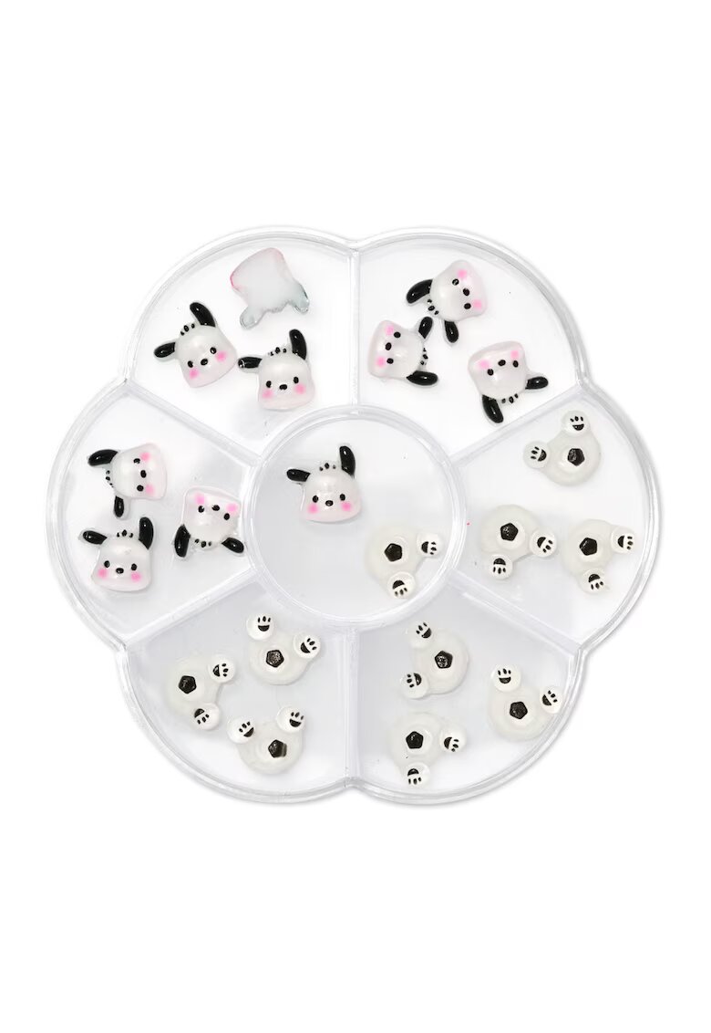 Pinx Set decor 3D pentru unghii - 20 buc - multicolor