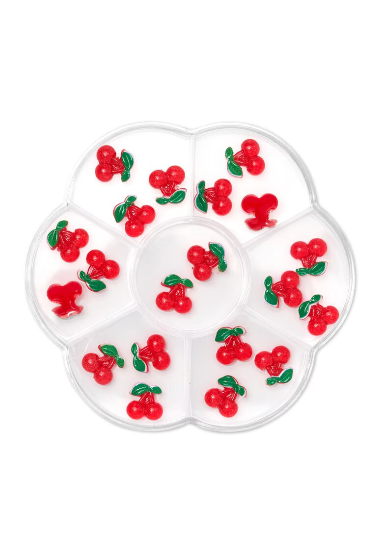 Pinx Set decor 3D pentru unghii . 20buc - Cherry Girl