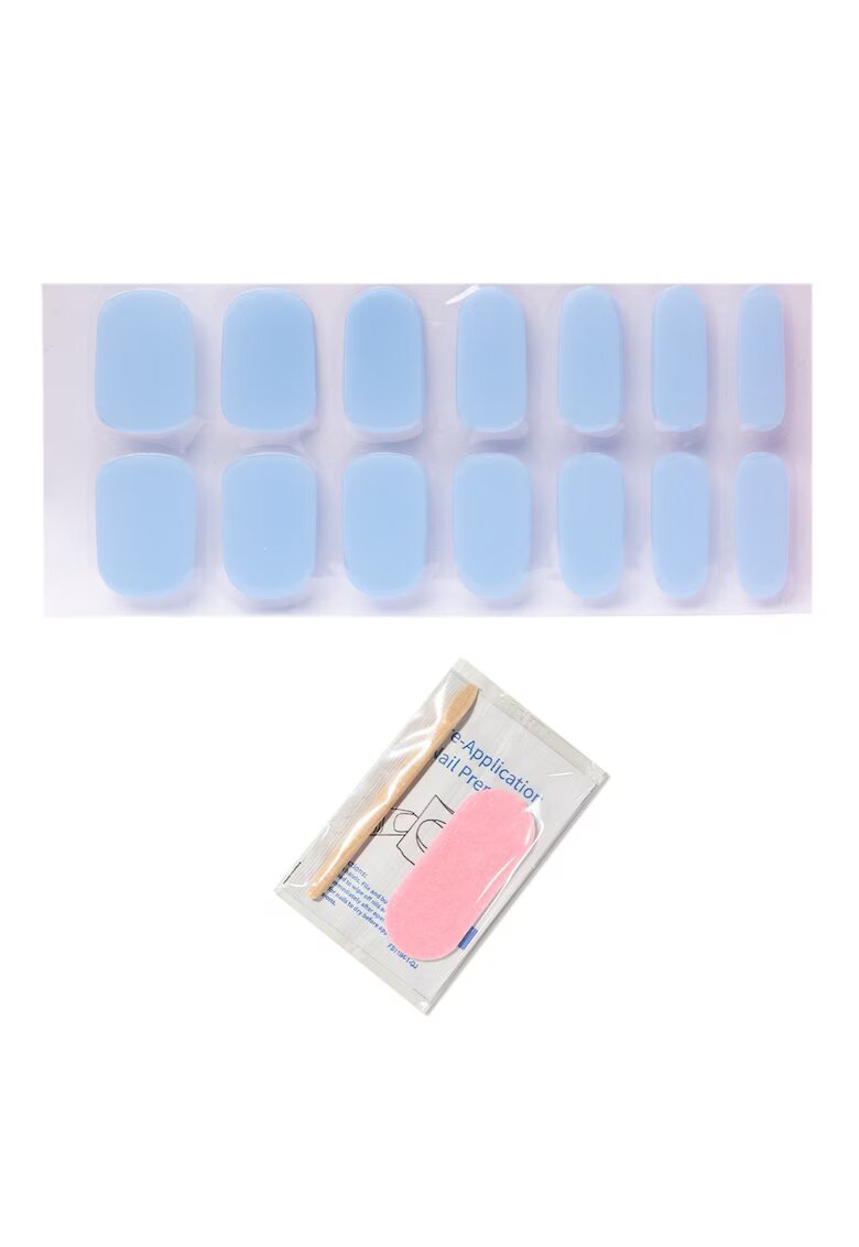 Pinx Sticker unghii gel set 14 buc - albastru