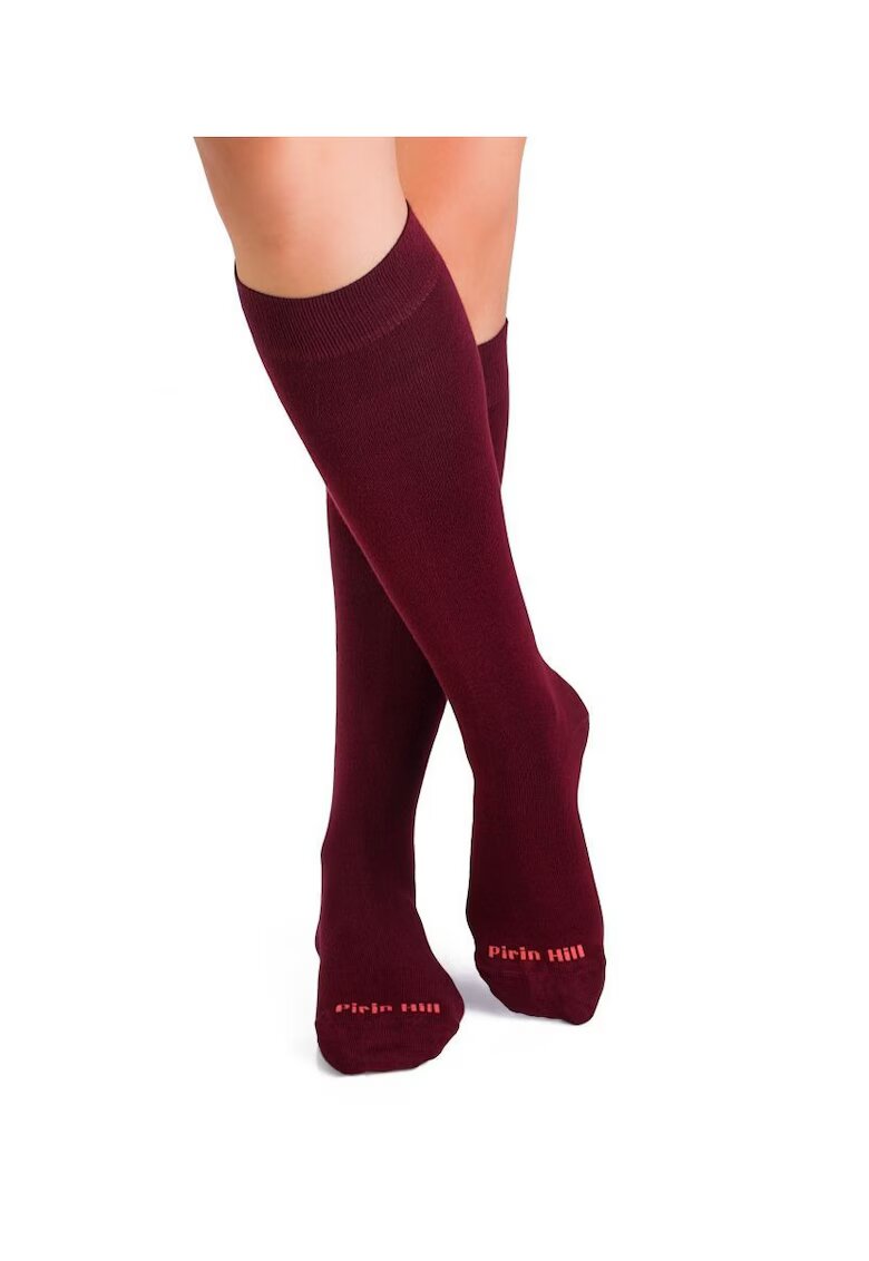 Pirin Hill Sosete bambus - 3/4 COMFORT FEET Bordeaux