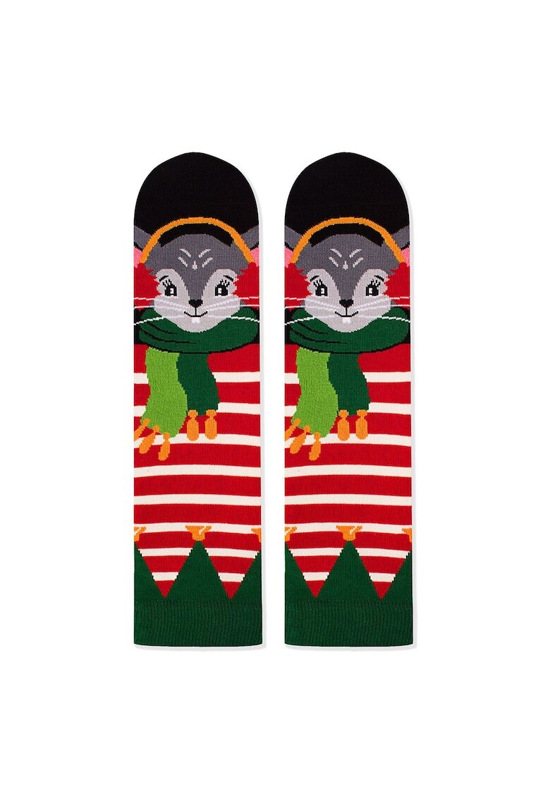 Pirin Hill Sosete bambus de craciun Comfort Feet Socks CHRISTMAS MOUSE