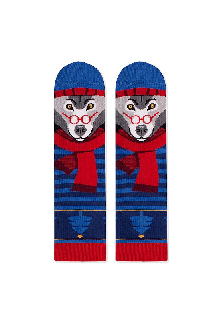Pirin Hill Sosete bambus de craciun Comfort Feet Socks Lup de Craciun