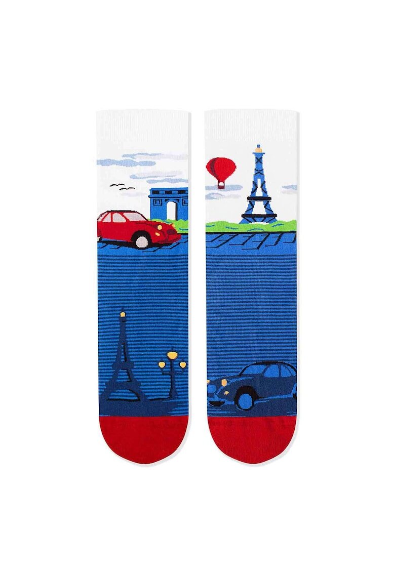 Pirin Hill Sosete barbati din bumbac Arty Socks Paris