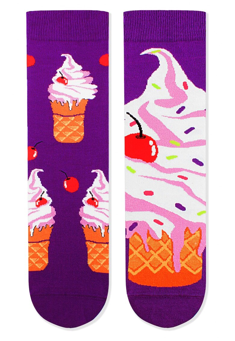 Pirin Hill Sosete bumbac - Cherry Ice Cream