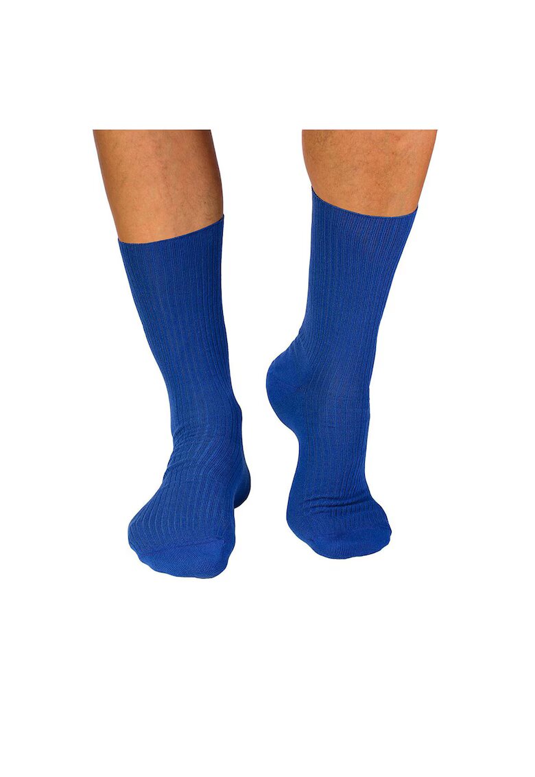 Pirin Hill Sosete bumbac lungi fara elastic Blue