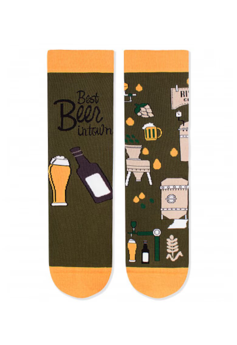 Pirin Hill Sosete bumbac organic ARTY SOCKS Bere artizanala