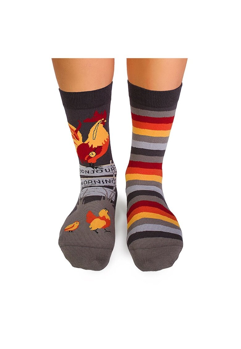 Pirin Hill Sosete bumbac organic ARTY SOCKS Cocos GRI