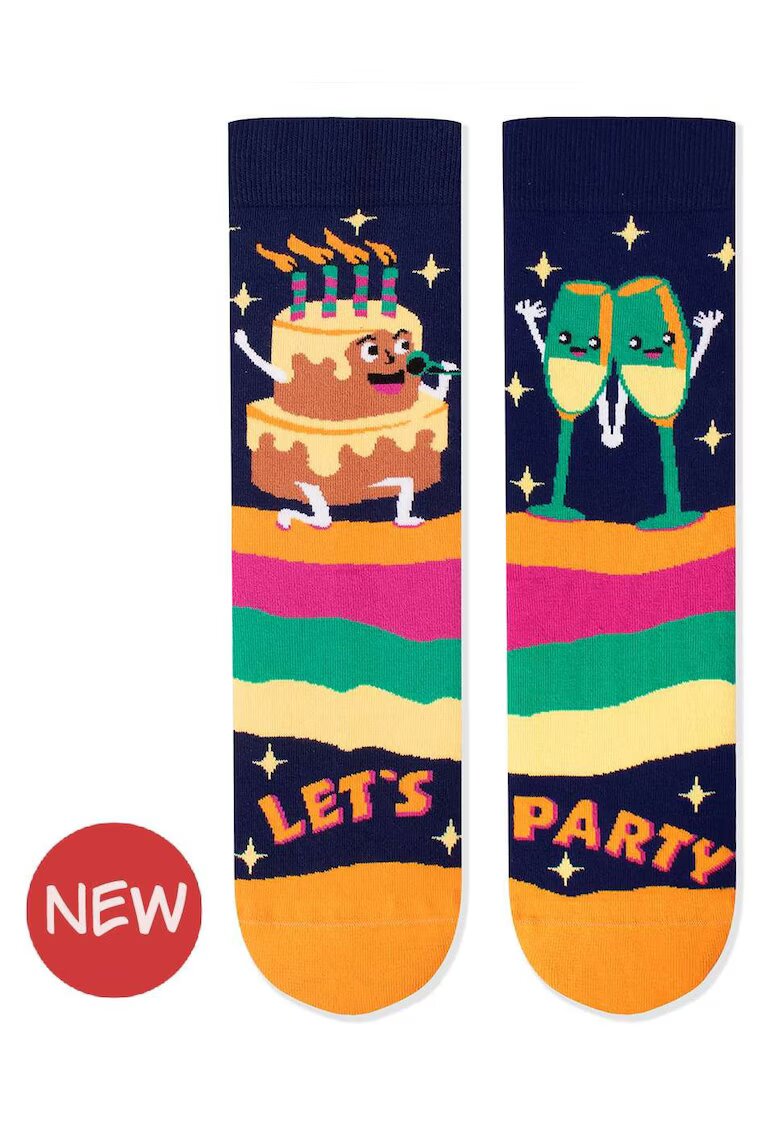Pirin Hill Sosete bumbac organic Arty Socks Party
