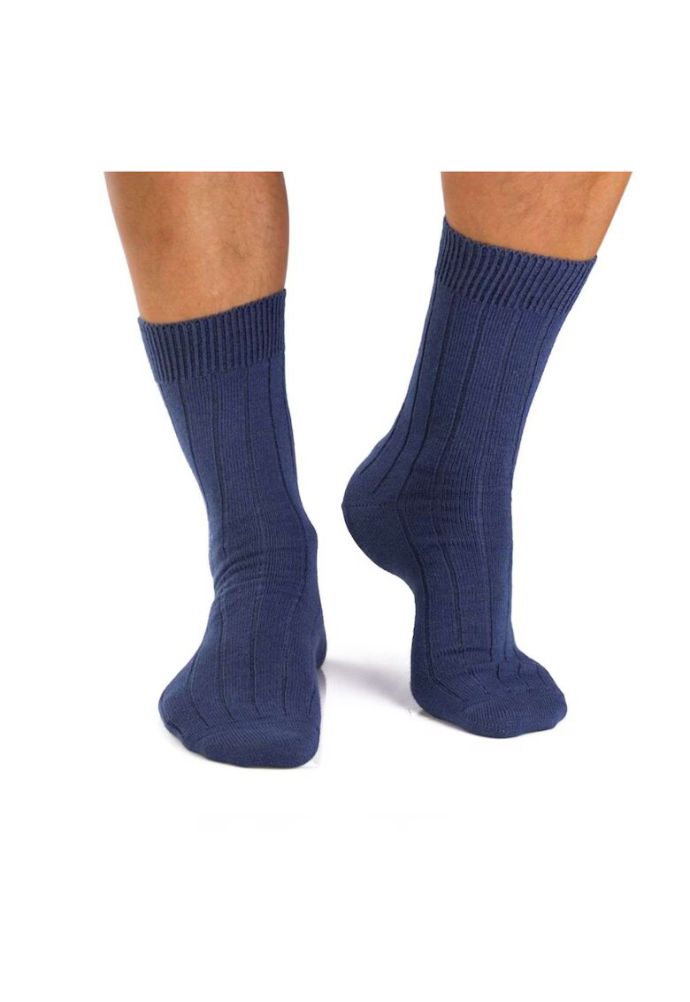 Pirin Hill Sosete calduroase din lana merino Warm Jeans - 43-46 EU - Albastru