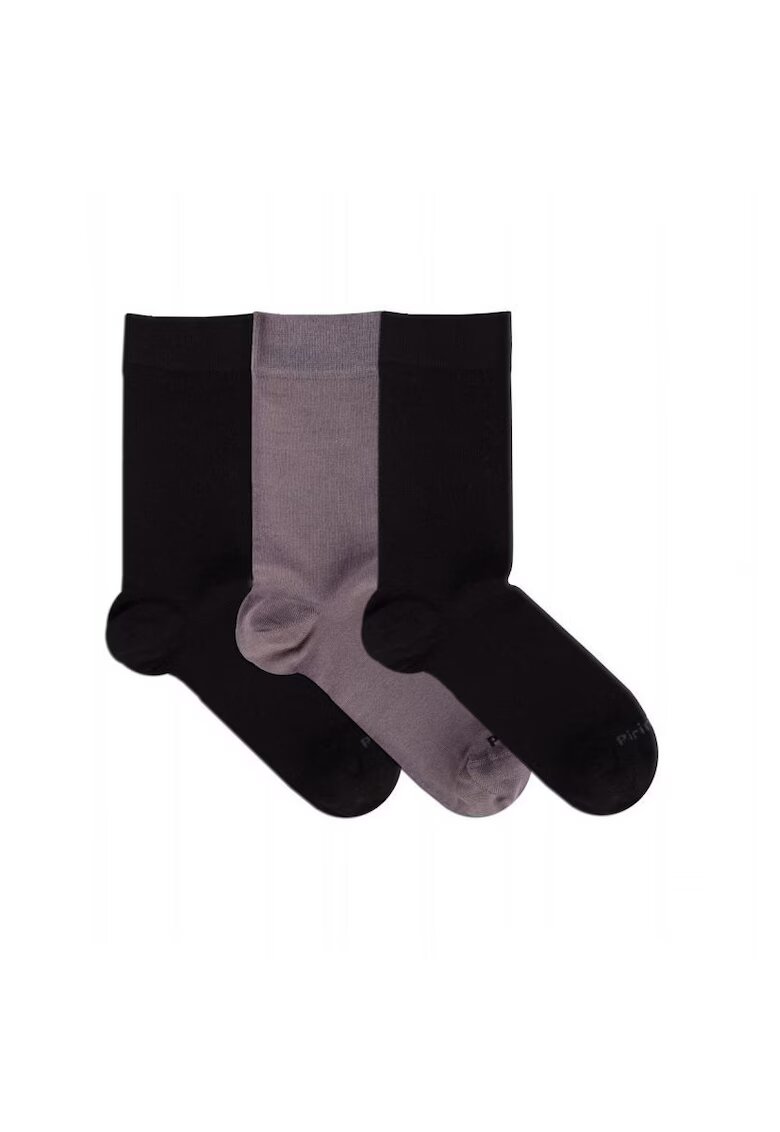 Pirin Hill Sosete confortabile bambus Grey Black Box 3 buc