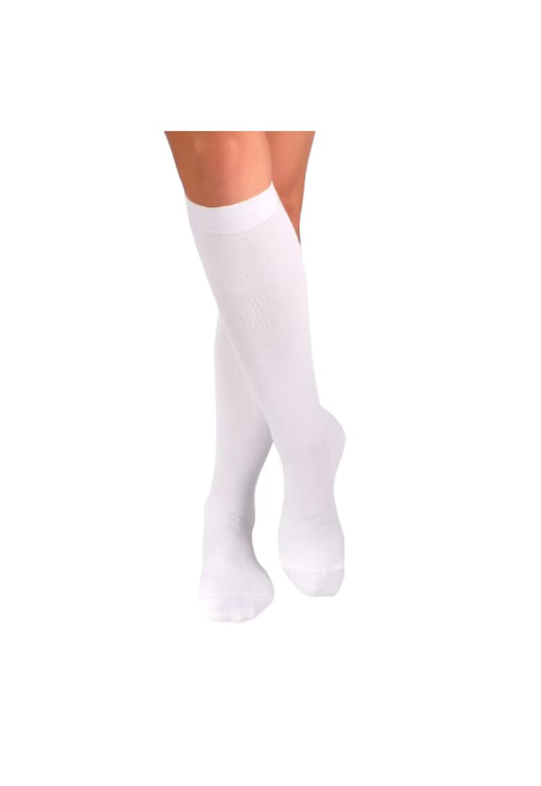Pirin Hill Sosete din Bambus lungi 3/4 Alb