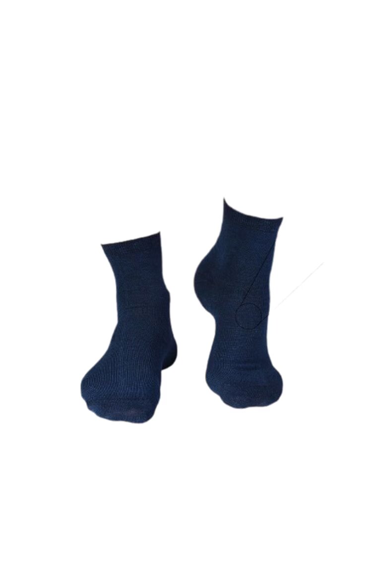 Pirin Hill Sosete din in si bumbac LINEN SNEAKER SOCKS Albastru inchis
