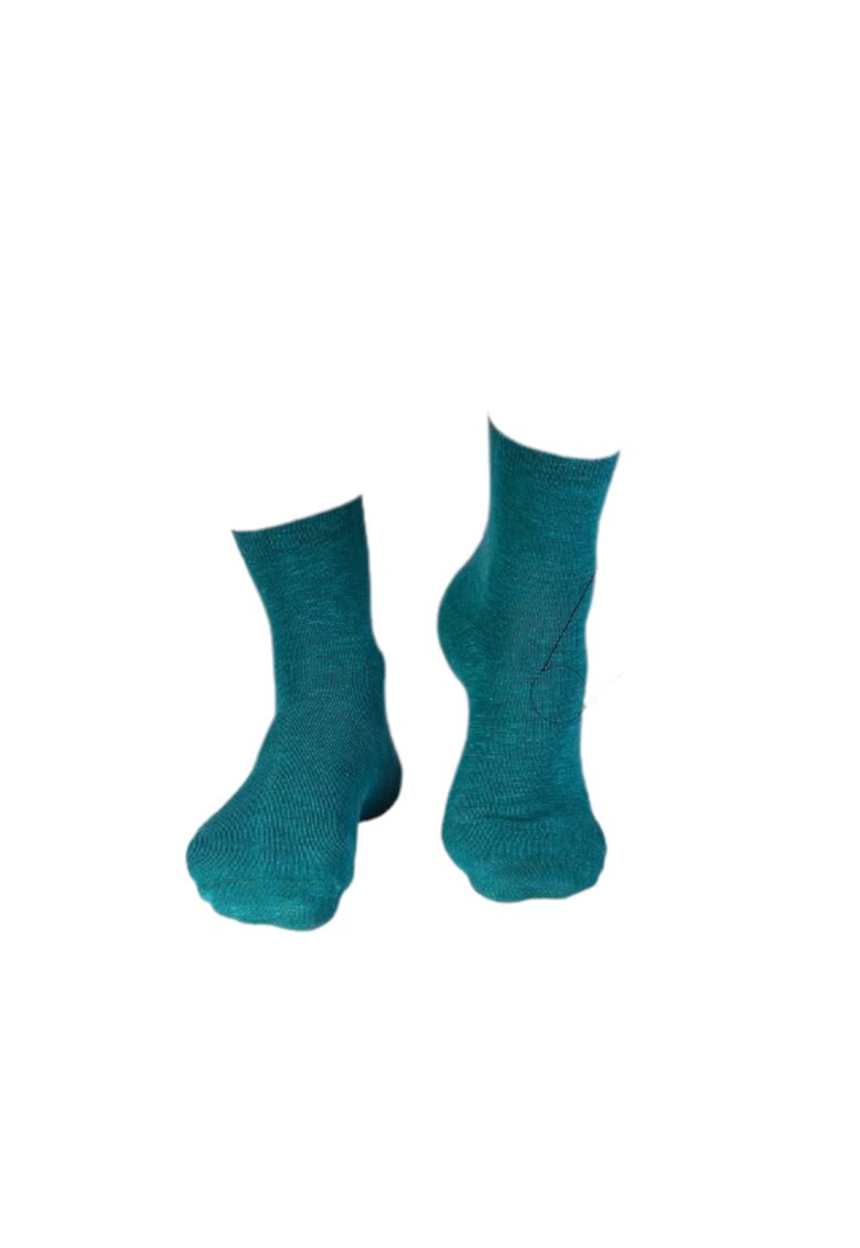 Pirin Hill Sosete din in si bumbac LINEN SNEAKER SOCKS Albastru petrol